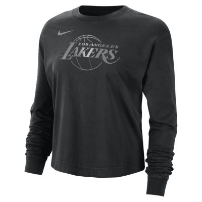 Los Angeles Lakers Courtside Women's Nike NBA Shine Boxy